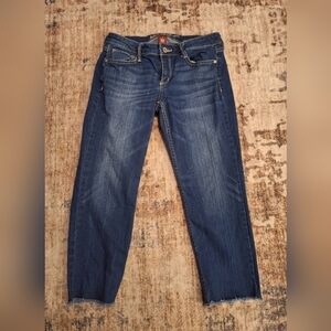 Arizona Raw Hem Jeans. Sz 7